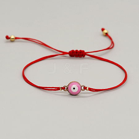 Alloy Evil Eye Link Bracelet TI1852-5-1