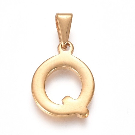 304 Stainless Steel Pendants STAS-F106-95G-Q-01-1