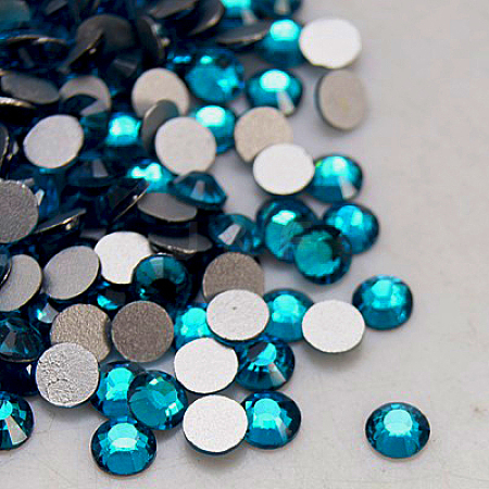 Glass Flat Back Rhinestone LS-RGLA-C002-SS34-229-1
