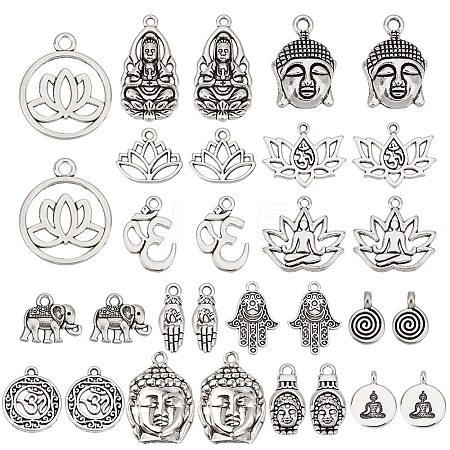 15 Styles Alloy Pendants FIND-GA0003-23-1