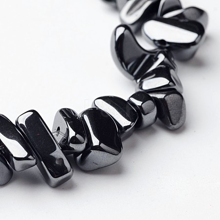 Non-Magnetic Synthetic Hematite Beads Strands X-IM009-1