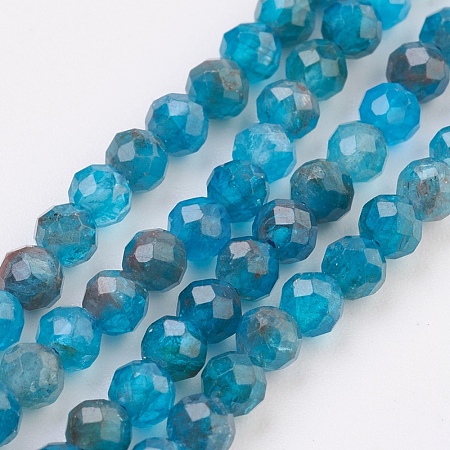 Natural Apatite Beads Strands G-F568-077-3mm-1