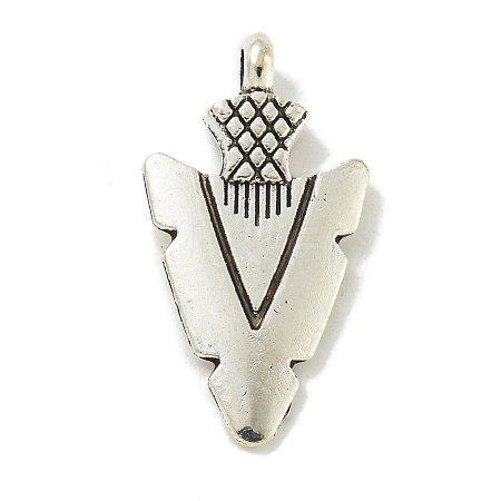 Tibetan Style Alloy Pendants FIND-U015-43AS-1