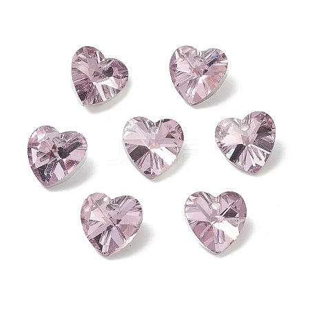 Faceted Glass Charms RGLA-L026-B11-1