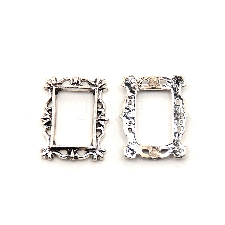 Alloy Nail Alloy Photo Frame Design MRMJ-WH0080-04AS-1