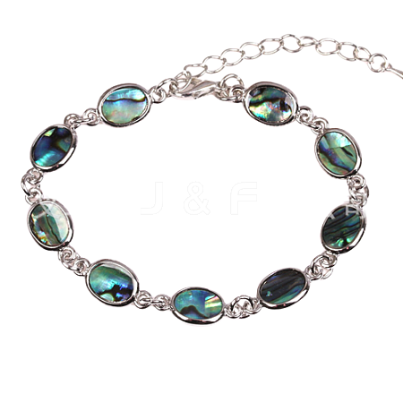 DIY Cross Bracelet with Abalone Shell - Love ST8947429-1