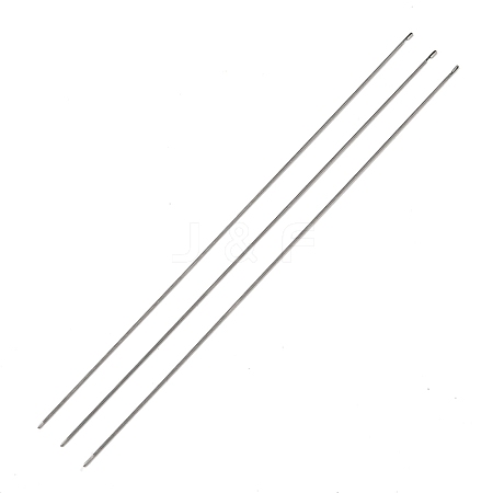 Steel Beading Needles with Hook for Bead Spinner TOOL-C009-01B-06-1