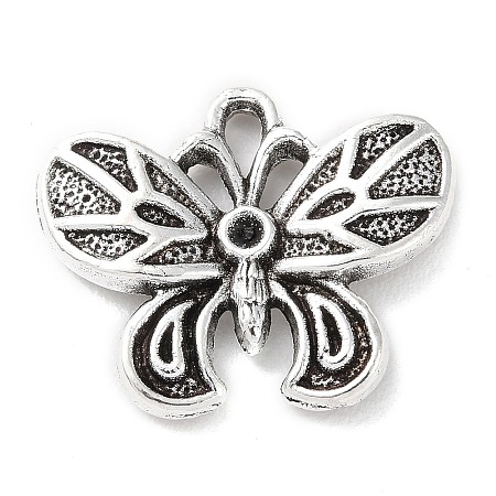 Tibetan Style Alloy Pendant Rhinestone Settings PALLOY-P293-002AS-1