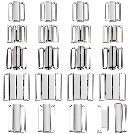 20Pcs 5 Styles Alloy Bikini Clips FIND-PH0027-12-1