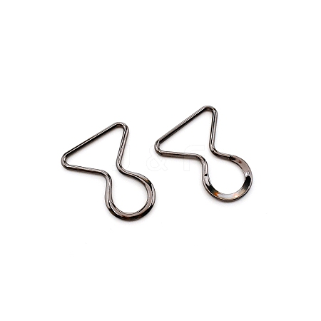 Zinc Alloy Clasps FIND-WH0105-27B-1