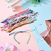 30Pcs 10 Color Nylon Bracelets Making BJEW-TAC0041-4