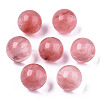 Cherry Quartz Glass Beads LS-G-R483-10-8mm-2