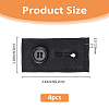 4Pcs Cotton Adjustable Pants Waist Extender FIND-FH0010-14B-2