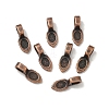 Tibetan Style Pendant Bails LS-RAB3357Y-1