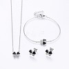 304 Stainless Steel Jewelry Sets SJEW-H129-24-2