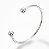 Brass Cuff Bangles Making X-BJEW-Q693-02-1