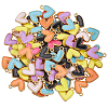 100Pcs Alloy Enamel Charms ENAM-SP0001-05-6