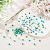 480Pcs 4 Colors Picasso Glass Seed Beads SEED-TA0001-07B-5