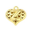 Hollow Brass Pendants for Valentine's Day KK-M289-03Z-G-1