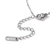 Non-Tarnish Hollow Heart 304 Stainless Steel Pendant Necklaces LS-NJEW-C033-01B-P-3