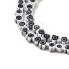 Handmade Millefiori Glass Bead Strands LAMP-J035-4mm-18-3