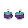 Fruit Alloy Enamel Charms PALLOY-S058-01P-23-2