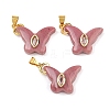 Natural Rhodonite Pendants GG-CBA19F2-01G-11-1