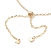 Crystal Stone Cage Pendant Necklaces NJEW-JN04766-02-4