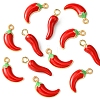 12Pcs 2 Styles Alloy Enamel Pendants FIND-FS0002-62-3