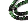 Natural Ruby in Zoisite Beads Strands G-N342-118-3