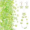182Pcs 100G Transparent Acrylic Beads OACR-TA0003-66B-4