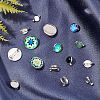 Tarnish Resistant 304 Stainless Steel Brooch Findings X-STAS-F191-04P-12mm-4