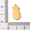 304 Stainless Steel Enamel Pendants STAS-B113-13G-01-3