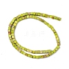 Dyed Synthetic Imperial Jasper Beads Strands G-H087-F02-01C-1-3