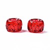 Transparent Acrylic European Beads MACR-N008-14B-A-2