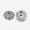 Tibetan Style Alloy Bead Caps X-LF1650Y-2