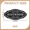 10Pcs PVC Self-adhesive Sign Label Paper DIY-WR0005-30-2