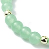 Natural & Dyed Malaysia Jade Braided Bead Bracelets BJEW-JB09987-3