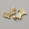 Brass Micro Pave Cubic Zirconia Pendants FIND-WH20015-074-2
