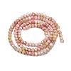 Ombre Effect Dyed Glass Beads Strands GLAA-C023-02-C12-4