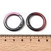 Spray Paint Alloy Spring Gate Rings FIND-C086-03A-3