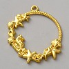 Rack Plating Ocean Theme Alloy Pendants FIND-WH20008-49D-1