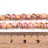 Baking Paint Glass Beads Strands DGLA-N003-4mm-B02-5