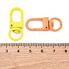 Spray Painted Alloy Swivel Clasps FIND-G084-02-3