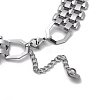 Non-Tarnish 304 Stainless Steel Link Necklaces NJEW-Q340-05P-3