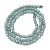 Natural Blue Jade Beads Strands G-H341-4mm-01-3