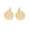 Rack Plating Brass Pendants LS-KK-C247-02G-2