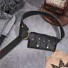Leather Waist Bag and Belt Set AJEW-CL0003-58B-3