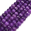 Faceted Dyed Natural White Jade Beads Strands GG-CBAE966-01B-T-2