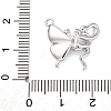 Brass Rhinestone Pendants KK-E793-25P-3